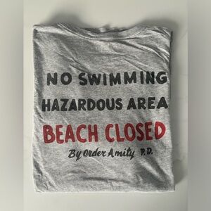 vineyard vines x JAWS Limited-Edition Beach Closed Short-Sleeve Pocket Tee